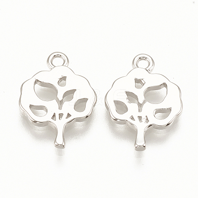 Brass Charms KK-T020-93P-1