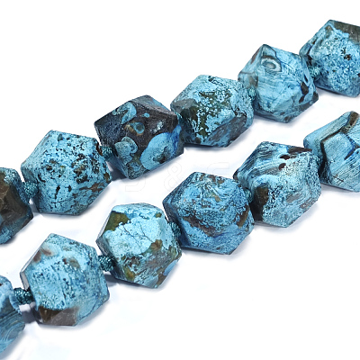 Natural Ocean Jasper Beads Strands G-L594-A01-01-1