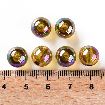 Transparent Acrylic Beads MACR-S370-B10mm-737-1