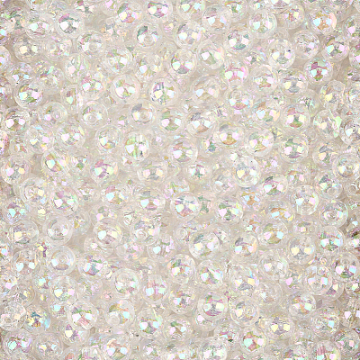 Eco-Friendly Transparent Acrylic Beads OACR-PA0001-30A-02-1