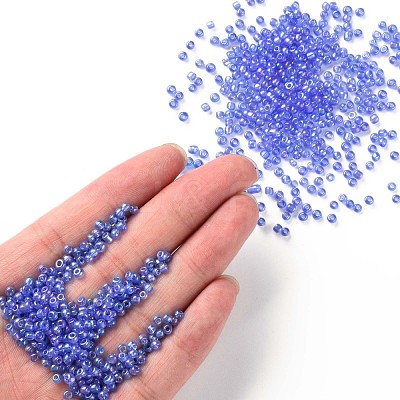 8/0 Round Glass Seed Beads SEED-US0003-3mm-166-1