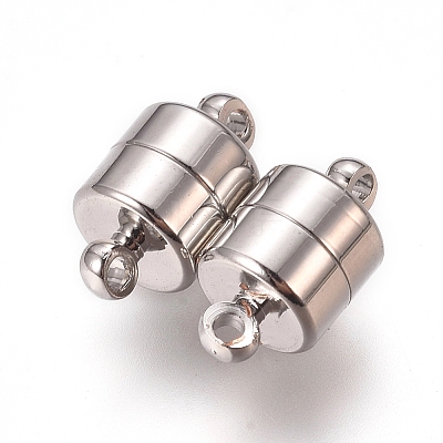 Brass Magnetic Clasps with Loops X-KK-I664-06P-1