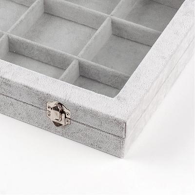 Velvet and Wood Display Boxes ODIS-R003-11-1