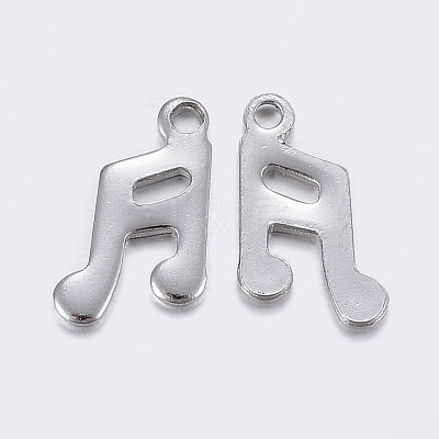 Tarnish Resistant 304 Stainless Steel Charms STAS-F159-64P-1