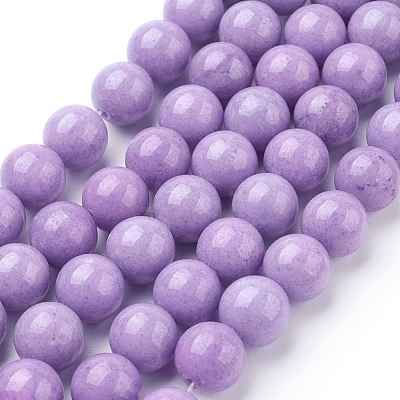 Natural Mashan Jade Round Beads Strands X-G-D263-10mm-XS24-1