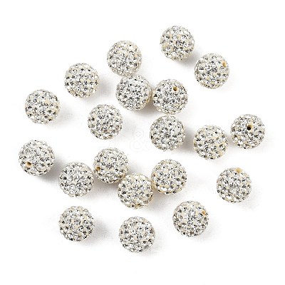 Czech Glass Rhinestones Beads LS-RB-E482-8mm-001-1