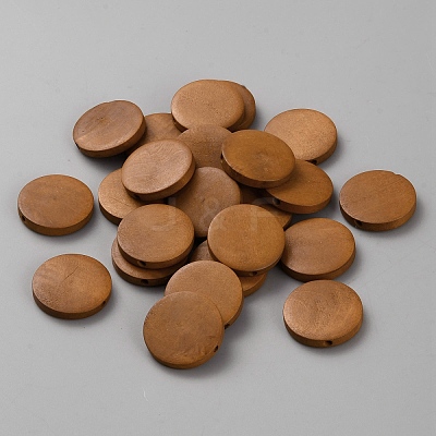 Wood Beads WOOD-WH0124-99C-1