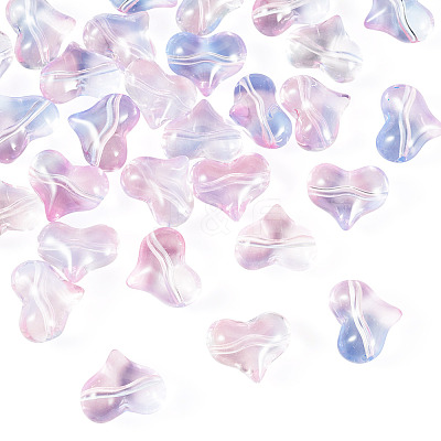 30Pcs Transparent Glass Beads GLAA-TADJ0001-02A-1