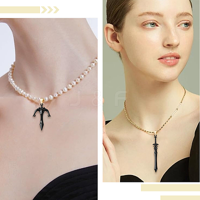 30Pcs 15 Styles Alloy Big Pendants FIND-SC0018-11-1