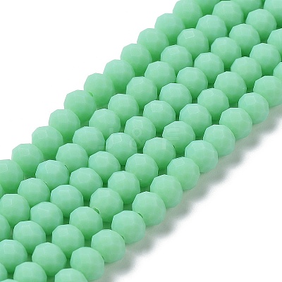 Glass Beads Strands EGLA-A034-P3mm-MD14-1
