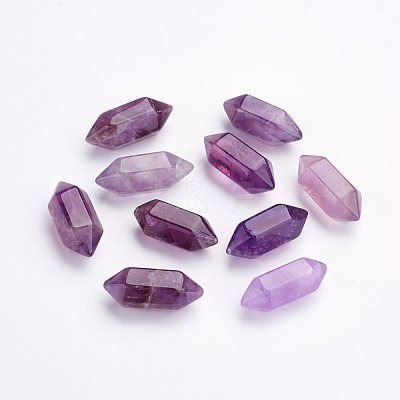 Natural Amethyst Double Terminated Points X-G-P287-A05-1