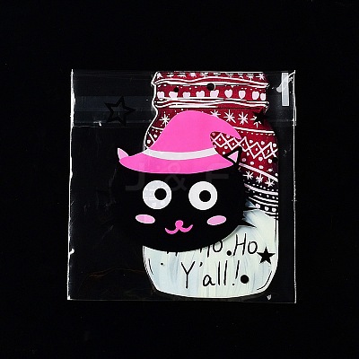 Halloween Theme Plastic Bakeware Bag ABAG-F007-03B-1