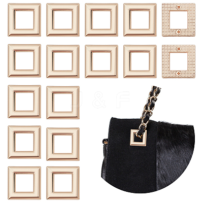 Zinc Alloy Bag Eyelet Findings FIND-WR0008-41-1