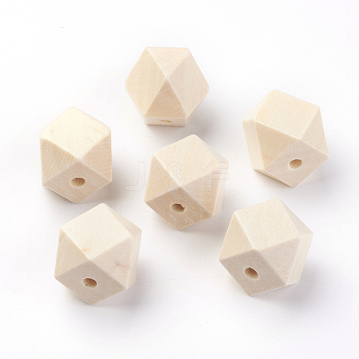 Unfinished Wood Beads X-WOOD-S037-107-15mm-1