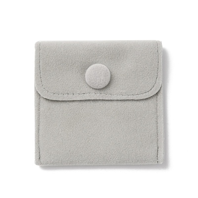 Square Velvet Jewelry Box with Snap Button CON-WH0088-77A-03-1