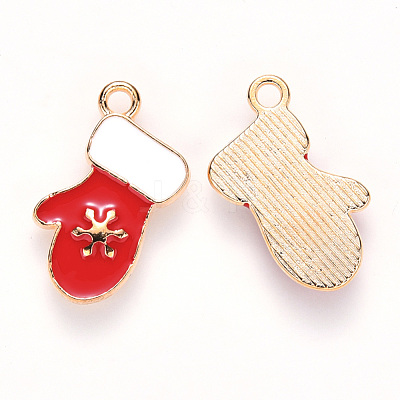 Alloy Enamel Pendants X-ENAM-S121-017A-1