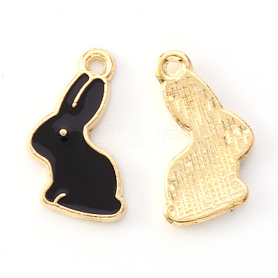 Alloy Enamel Pendants ENAM-S121-091D-1