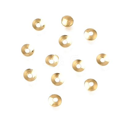 Brass Bead Caps KK-CBA1A60-17G-1