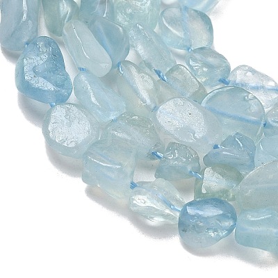 Natural Aquamarine Beads Strands G-K203-46-1