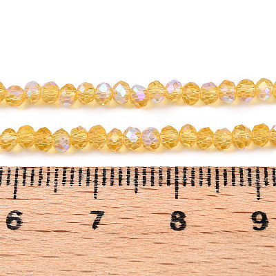 Electroplate Glass Beads Strands LS-EGLA-A044-T2mm-L03-1