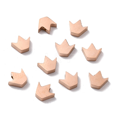 Ion Plating(IP) 304 Stainless Steel Charms STAS-F271-14RG-1