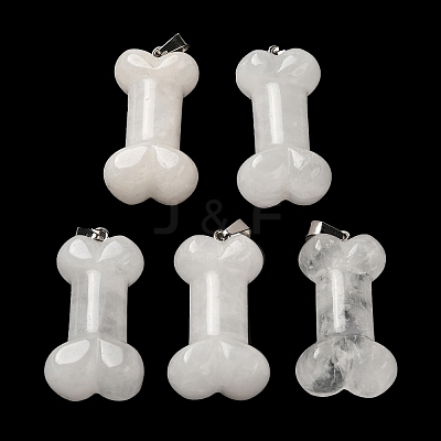 Natural Quartz Crystal Pendants G-K353-02P-10-1