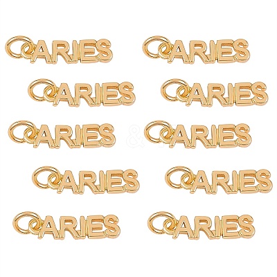 10Pcs Brass Pendants KK-SZ0004-36D-1