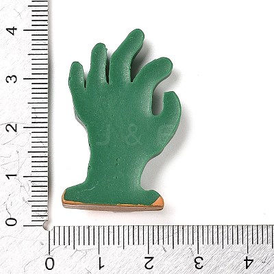 Devil Hand Halloween Opaque Resin Decoden Cabochons RESI-R446-01R-1