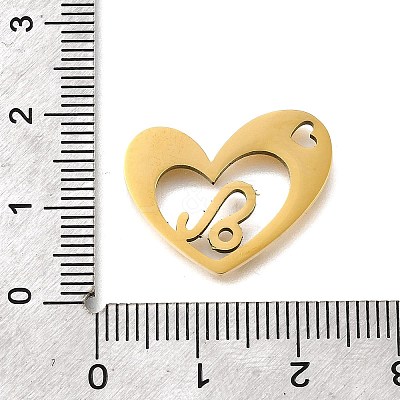 201 Stainless Steel Pendants STAS-A116-01G-05-1