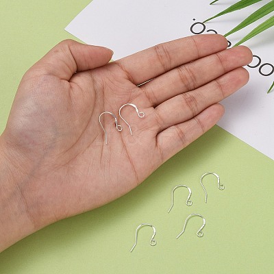 925 Sterling Silver Earring Hooks STER-K167-068S-1