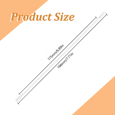 1000Pcs Polyester Clothing Tags Labels String DIY-GO0002-65-1