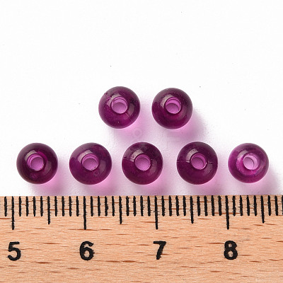Transparent Acrylic Beads MACR-S370-A6mm-743-1