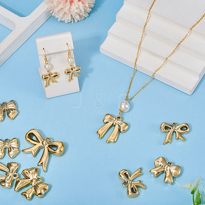20Pcs 10 Styles CCB Plastic Pendants CCB-TA0001-19B-1