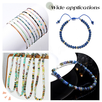 210Pcs 7 Styles Natural Mixed Gemstone Beads G-AR0005-84-1