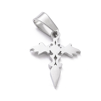 Non-Tarnish 304 Stainless Steel Pendants LS-STAS-L216-31P-1