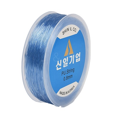 Korean Round Crystal Elastic Stretch Thread EW-Z002-01D-0.8mm-1