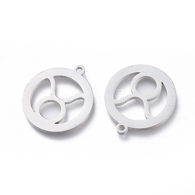 Non-Tarnish 304 Stainless Steel Pendants STAS-L249-002A-1