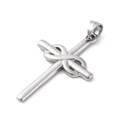 304 Stainless Steel Pendants STAS-L286-06P-1