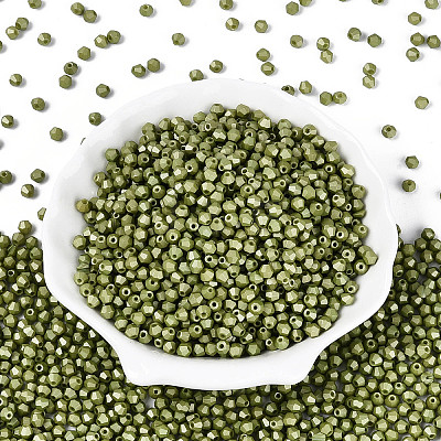 Baking Paint Pearlized Glass Seed Beads SEED-T007-21A-14-1