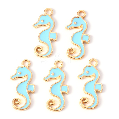 Alloy Enamel Pendants ENAM-S121-037C-1