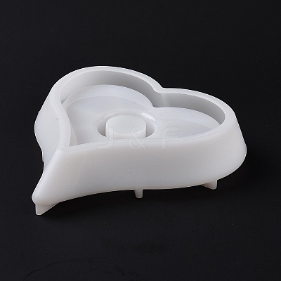 DIY Heart Shape Candlestick Silicone Molds SIMO-P002-H01-1