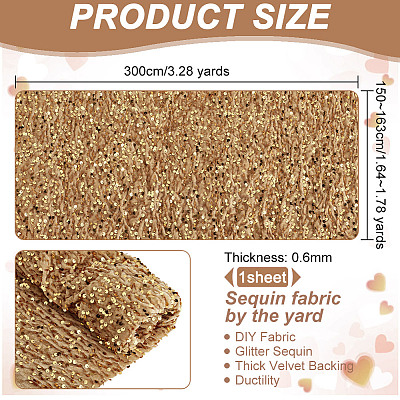 Polyester Fabrics DIY-WH0622-125B-1