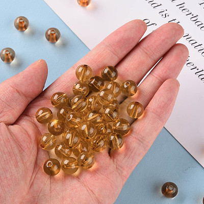 Transparent Acrylic Beads MACR-S370-A10mm-761-1