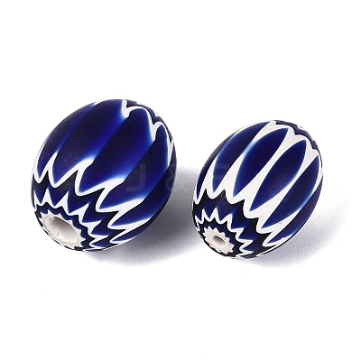 Handmade Millefiori Glass Barrel Beads LS-LA-N002-18C-1