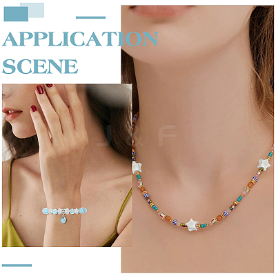 500Pcs CCB Plastic Esuropean Beads CCB-ME0001-09-1