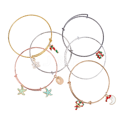 Adjustable Iron Bangle Making BJEW-CA0001-01-1
