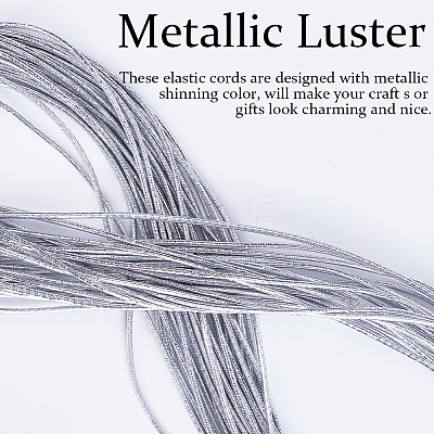 1 Roll Round Polyester Elastic Cord EW-GF0001-03A-1