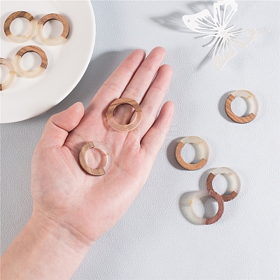 Resin & Wood Pendants RESI-OL0001-10A-1