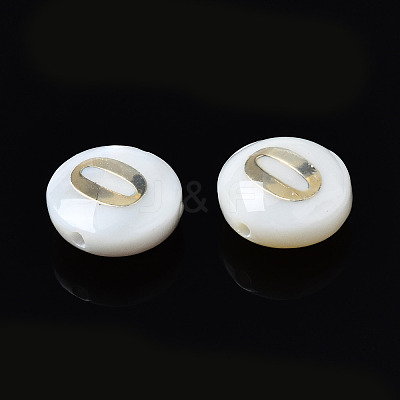 Natural Freshwater Shell Beads SHEL-N003-20-00-1