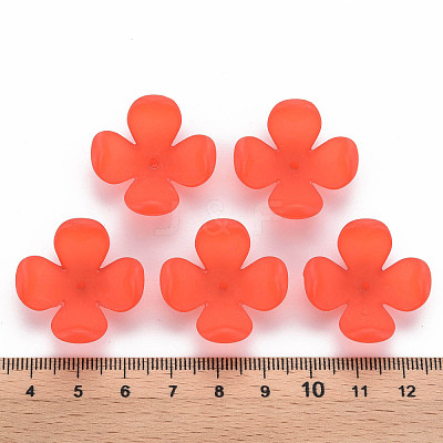 Frosted Acrylic Bead Caps MACR-S371-06A-712-1